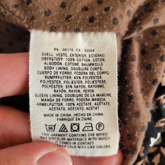 Anthropologie Hei Coat Womens 8 Floral Jacket Blazer Pockets Full Zip Collar - Picture 5 of 12